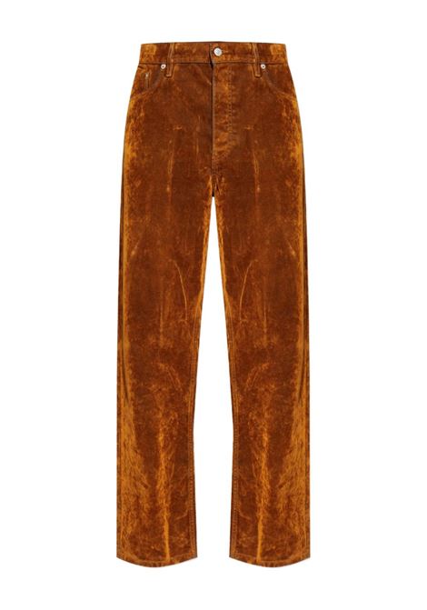 pantaloni 01680  pine den 2392  m.w. uomo ocra scuro DRIES VAN NOTEN | 252-020927-2392105